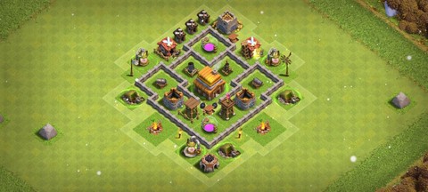 部落冲突4本怎么打[图1]