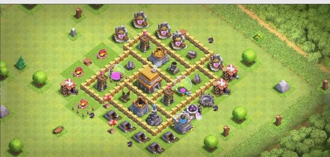 部落冲突新手怎么布局